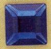 Glass Jewels with Holes for Attaching